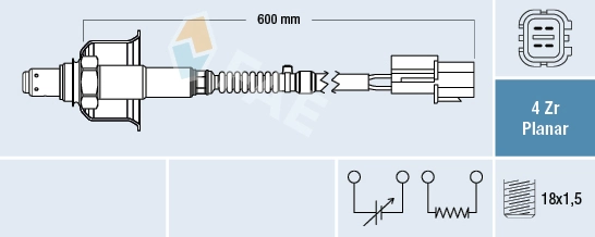 Oxygen Sensor 77696