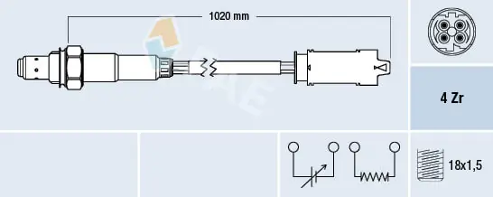 Oxygen Sensor 77238