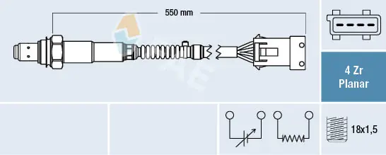 Oxygen Sensor 77410