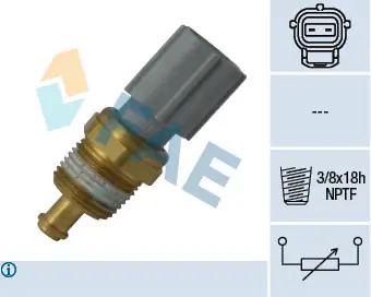 Sensor, coolant temperature 33734