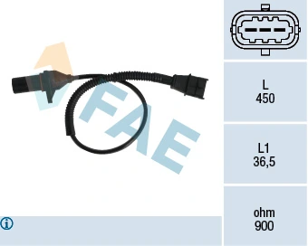 Sensor, crankshaft pulse 79333