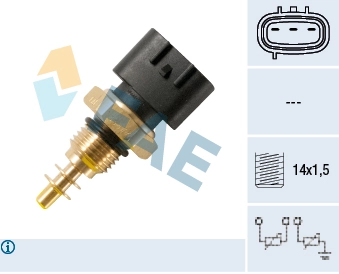 Sensor, coolant temperature 33476
