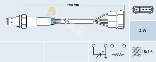 Oxygen Sensor 77128