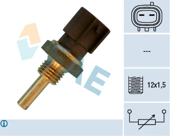 Sensor, coolant temperature 33580