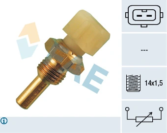 Sensor, coolant temperature 33030