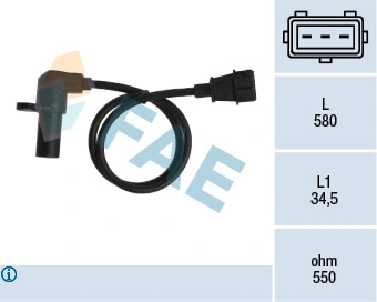 Sensor, crankshaft pulse 79075