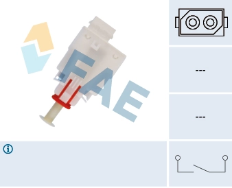 Switch, clutch control (cruise control) 24465