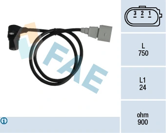 Sensor, crankshaft pulse 79059