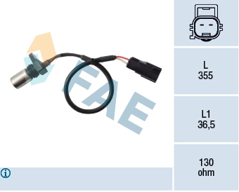 Sensor, crankshaft pulse 79410