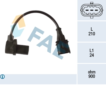 Sensor, crankshaft pulse 79481