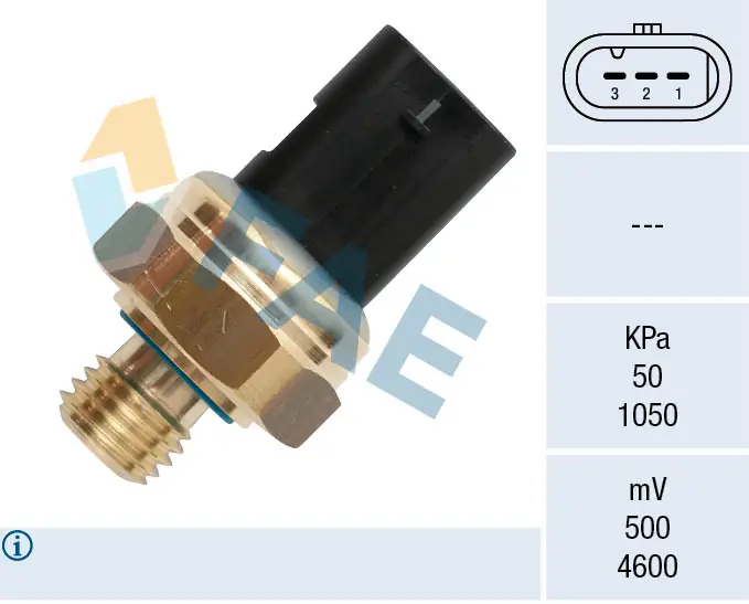 Sensor, oil pressure 15610