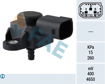 Sensor, boost pressure 15074