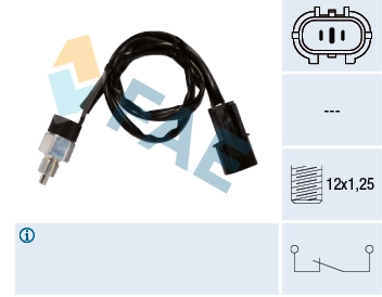 Switch, reverse light 41246