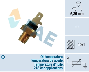 Sensor, oil temperature 31610