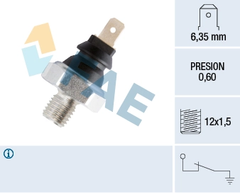 Oil Pressure Switch 11650
