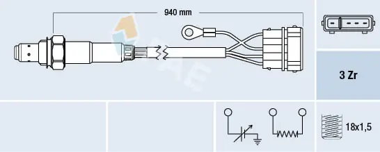 Oxygen Sensor 77112