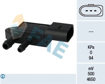 Sensor, exhaust pressure 16103