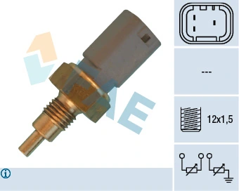 Sensor, coolant temperature 33720