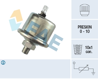 Sensor, oil pressure 14060