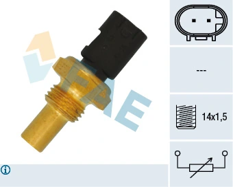 Sensor, coolant temperature 33035