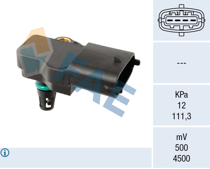 Air Pressure Sensor, altitude adaption 15278