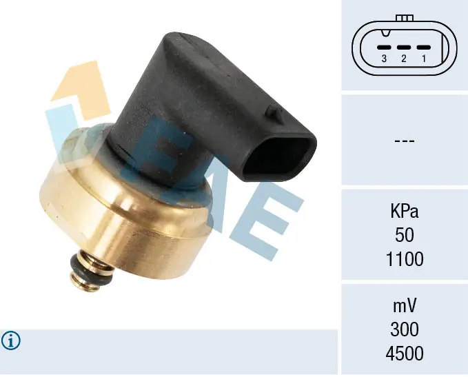 Sensor, fuel pressure 15615