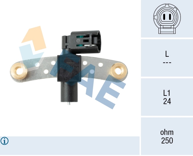 Sensor, crankshaft pulse 79027