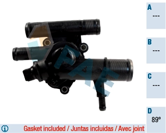 Thermostat, coolant 5323889