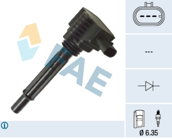 Ignition Coil 80390
