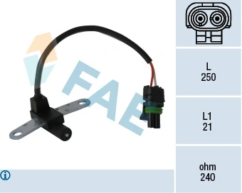 Sensor, crankshaft pulse 79020