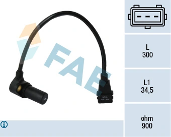 Sensor, crankshaft pulse 79071