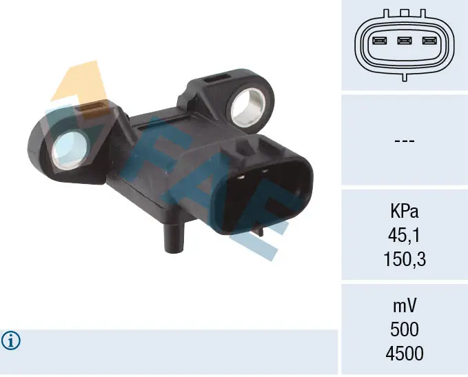 Sensor, intake manifold pressure 15209
