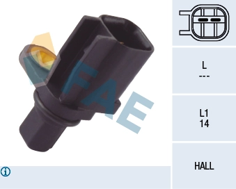 Sensor, wheel speed 78113