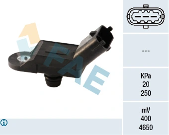 Sensor, intake manifold pressure 15019