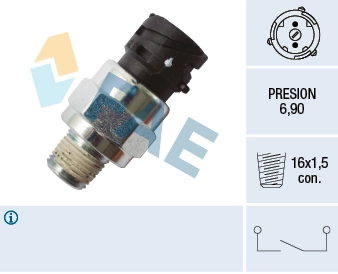 Pressure Switch, axle load limitation 18119