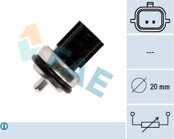Sensor, coolant temperature 33811