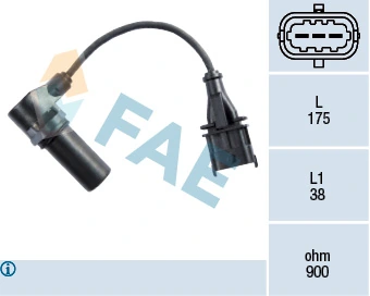 Sensor, crankshaft pulse 79222