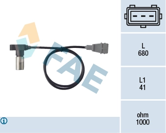 Sensor, crankshaft pulse 79098