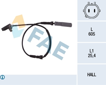 Sensor, wheel speed 78042