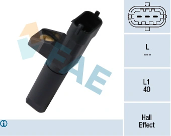 Sensor, crankshaft pulse 79357