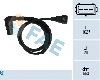 Sensor, crankshaft pulse 79044