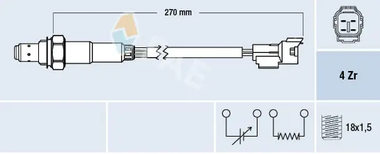 Oxygen Sensor 77296