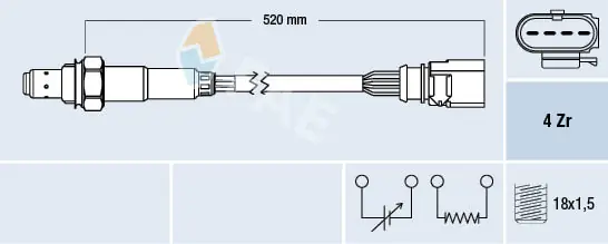 Oxygen Sensor 77438