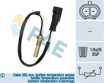 Sensor, coolant temperature 33555