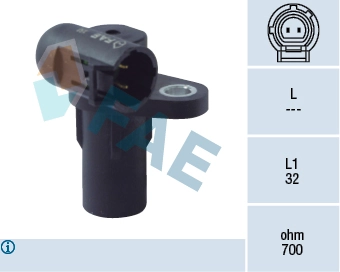 Sensor, crankshaft pulse 79183