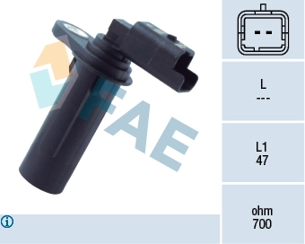 Sensor, crankshaft pulse 79251