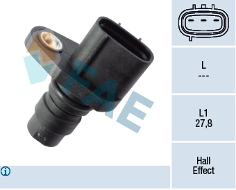Sensor, crankshaft pulse 79403