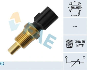 Sensor, coolant temperature 33755