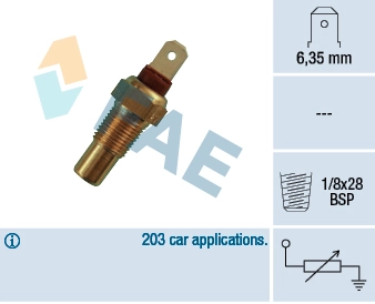 Sensor, coolant temperature 31570