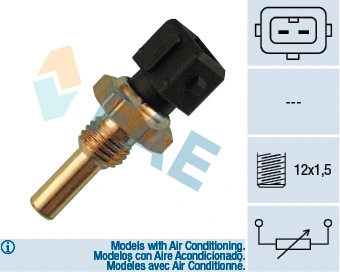 Sensor, coolant temperature 33300